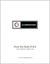 Deck the Halls FLEX Concert Band sheet music cover
